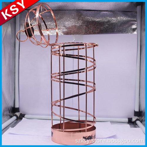 New Product Competitive Price Simple European-Style Antique Metal Artillery Type Wine Bottle Holder Rack